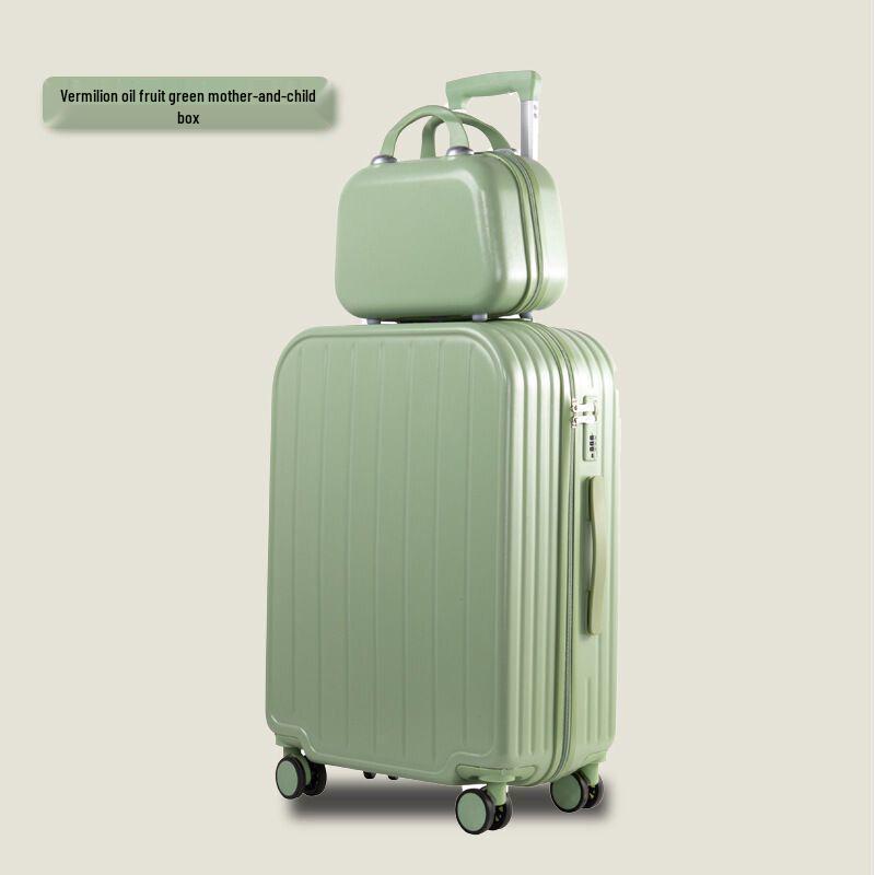 Compact High-Capacity Suitcase with Combination Lock for Men and Women