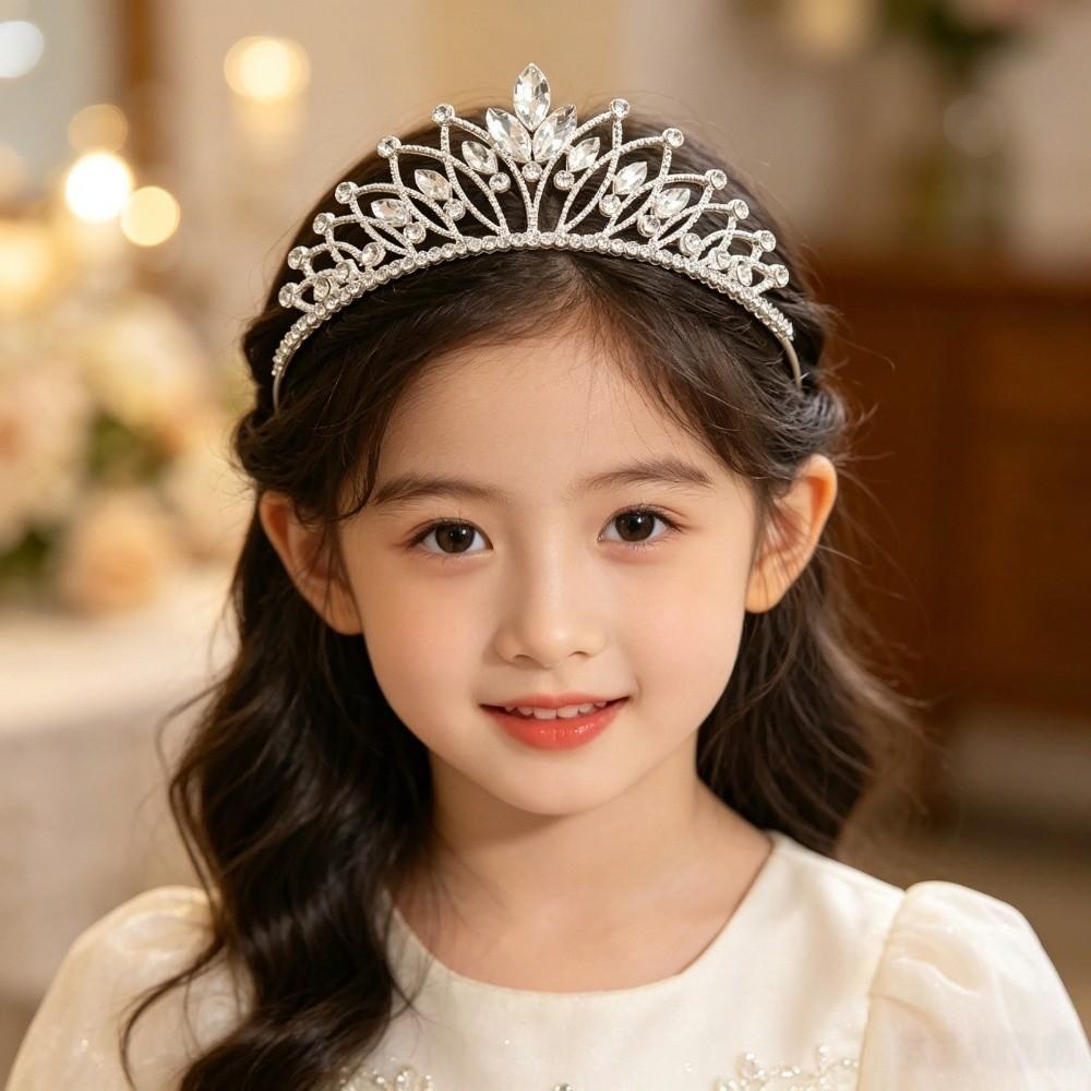 Rhinestone Queen Princess Crowns Birthday Crown Bride's Crown Hair Accessories