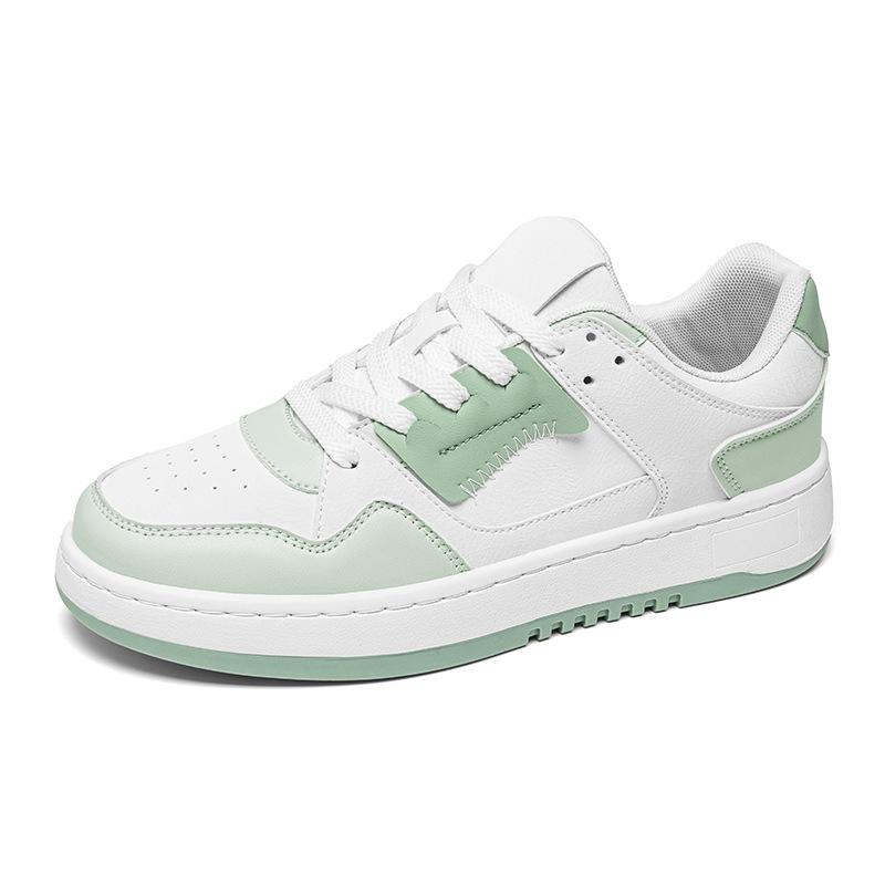 

Корейская версия легкой обуви на толстой подошве, удобной повседневной обуви, нишевая оригинальная кожаная поверхность, высококлассные белые кроссовки, уличный тренд, обувь для скейтборда 44