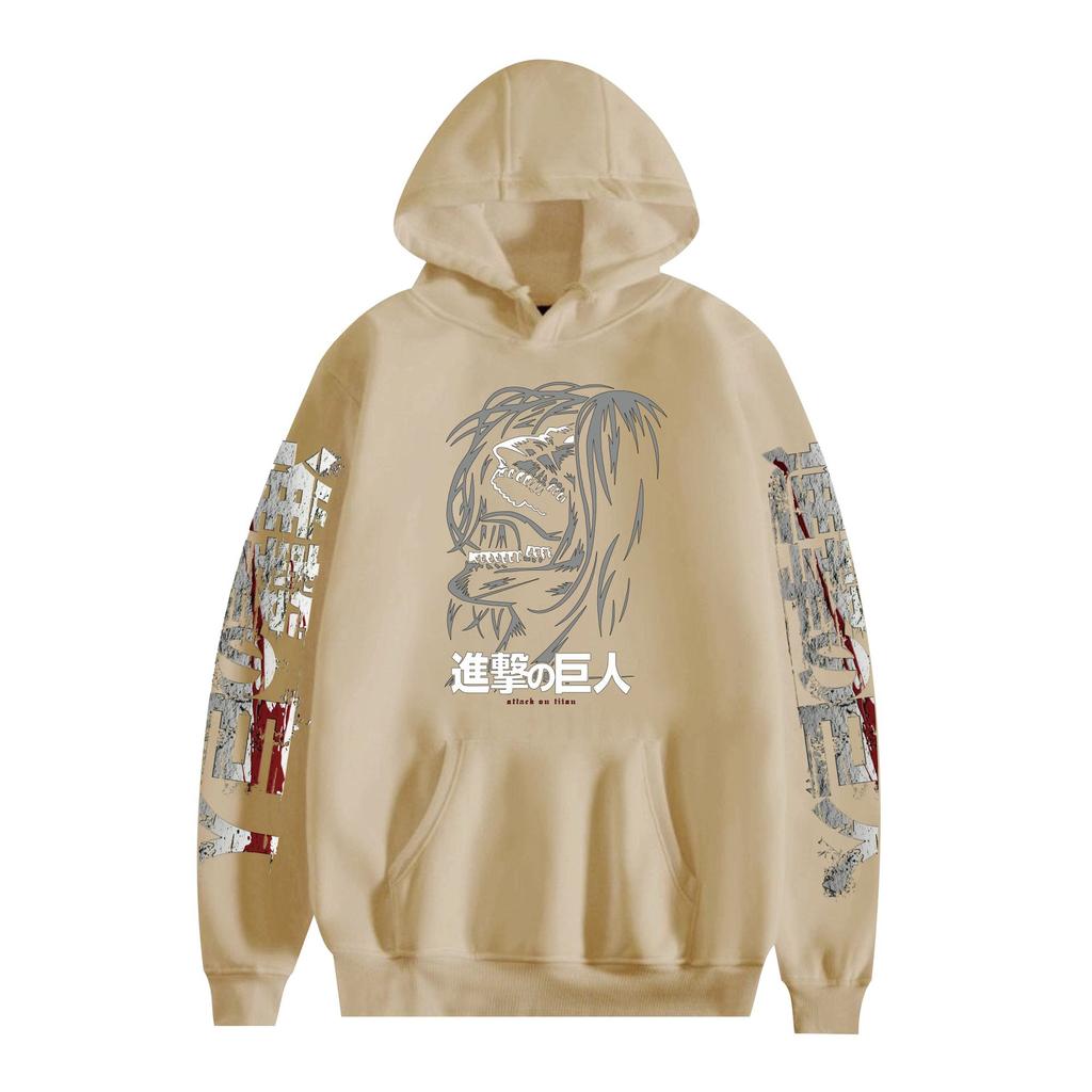 New Arrivals Couple Fashion for Fans of Attack on Titan Printed Sweatshirt Outdoor Sport Cosplay Pullovers Hoodie