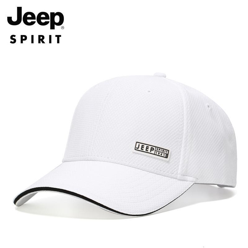 Casual Car Baseball Cap Outdoor Adjustable embroidery Sunscreen Hat For Jeep Renegade Compass Grand Cherokee Wrangler Gladiator AMO1