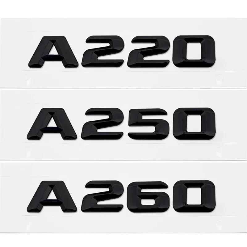 Stop ABS Naklejka z Emblematem na Klapę Bagażnika Samochodu dla Mercedes Benz Klasa A A45 A63 A140 A160 A180 A200 A220 A250 A260 Emblemat Tylnego Bagażnika