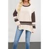 DICFY Women's Fashion Casual Autumn Winter Long Sleeve O-Neck Loose Sweaters