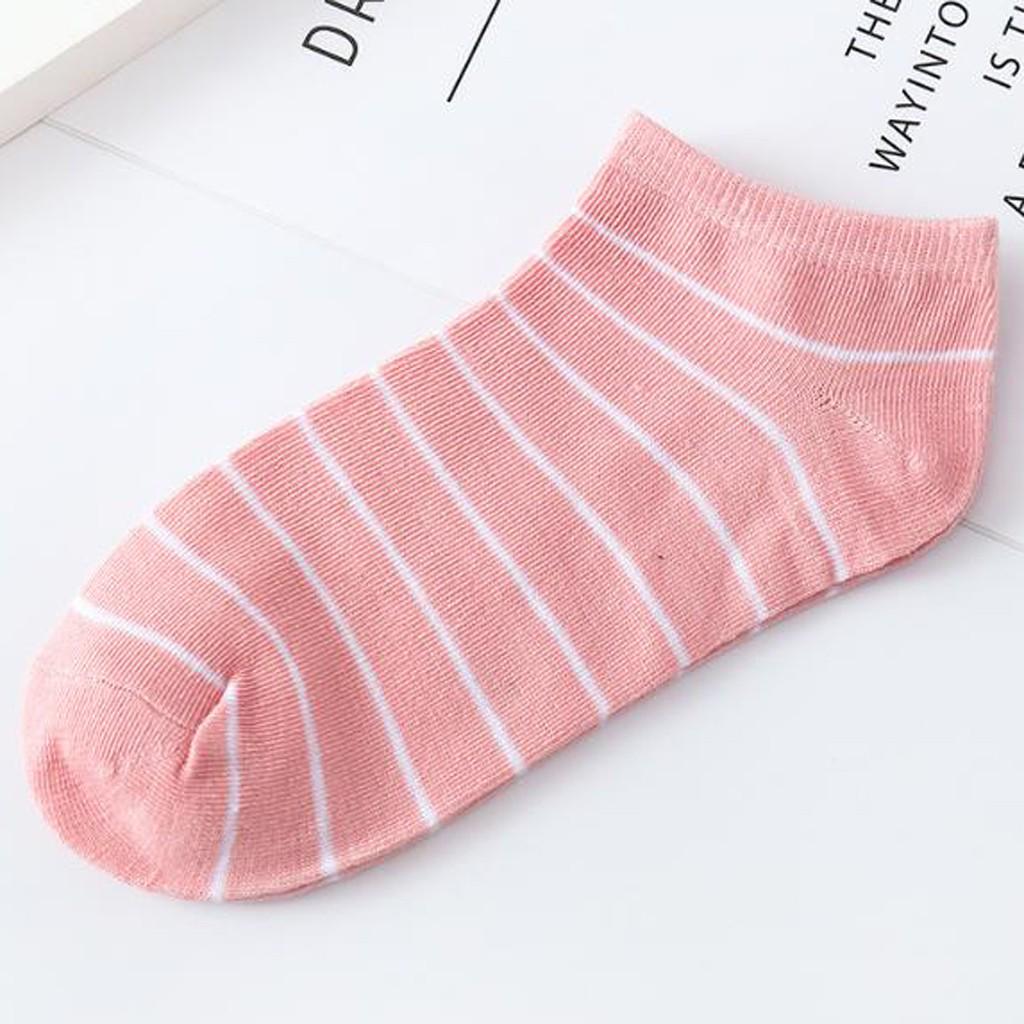 

Women Stripe Fashion Skateboard Sock Comfortable Socks рожевий