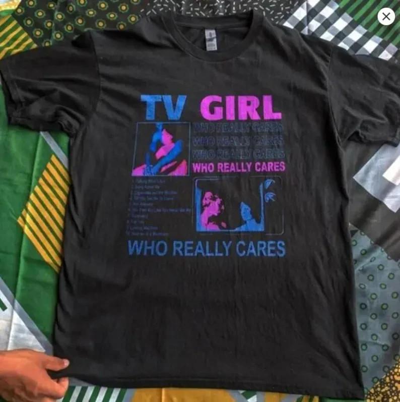 Tv Girl tshirt, French Exit Album Tee, Cute indie band tee, Gifts for her, Lover S разноцветный