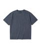 Kallapataleu Vintage Pigment Short Sleeve T-Shirt Blue