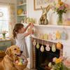 Rabbit Gold Decor Spring Gold Rabbit Sculpture Bunny Tabletop Ornament For Holiday Party Desk Shelf Dining Table Mantel Entryway