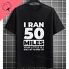 Unisex Funny Ultra Marathon Runner Graphic Tshirt Its How Fast You Run Slogan Pure Cotton Short Sleeve Sports Tshirt