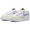 Nike  Blazer Low Platform White Cobalt Bliss Women Sneakers Volt Black FJ0738-100