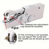 Portable Handheld Multifunctional Electric Sewing Machine Battery Powered Mini Sewing Machine for Home, Travel & DIY