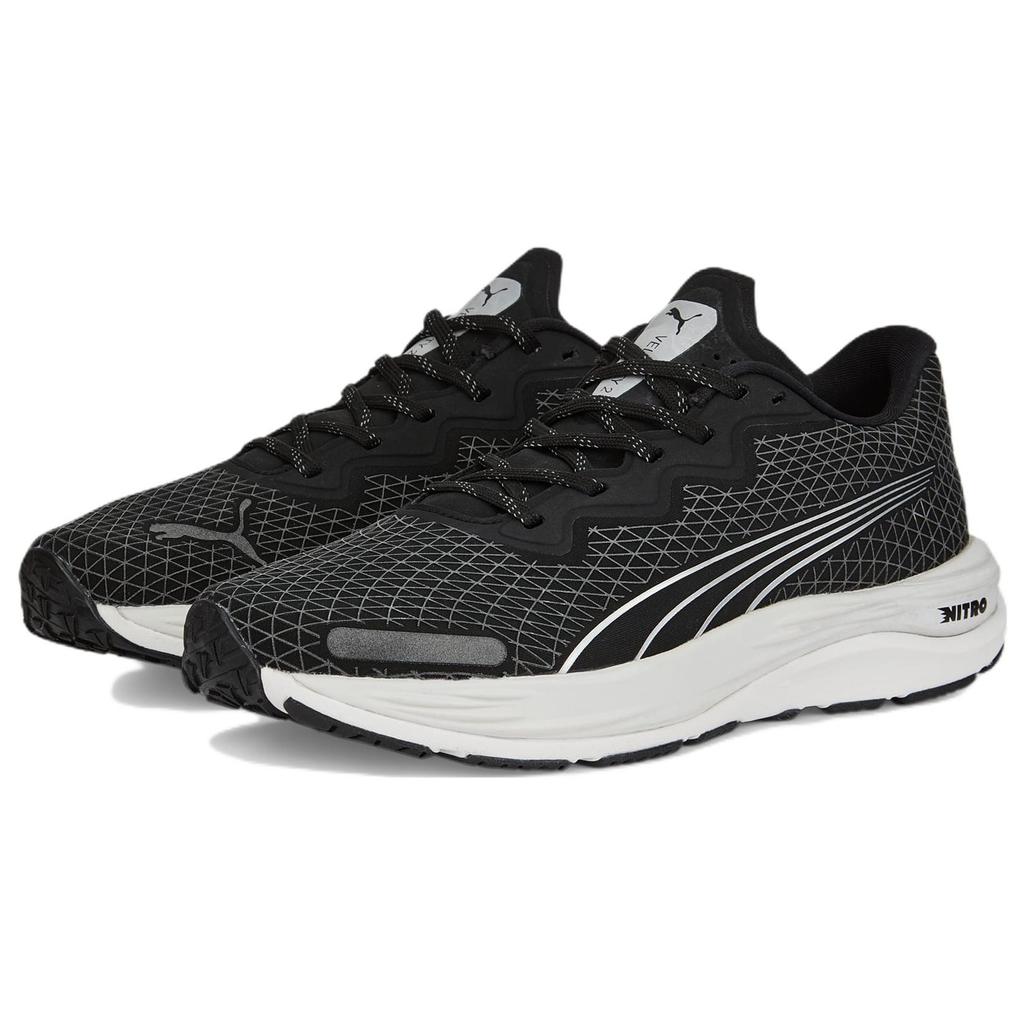 (WMNS) PUMA Velocity Nitro 2 Wtr 'Black White' Women's 376918-01