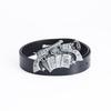 Western Cowboy Double Gun Zinc Buckle Cowhide Belt for Men - Casual Adult Style