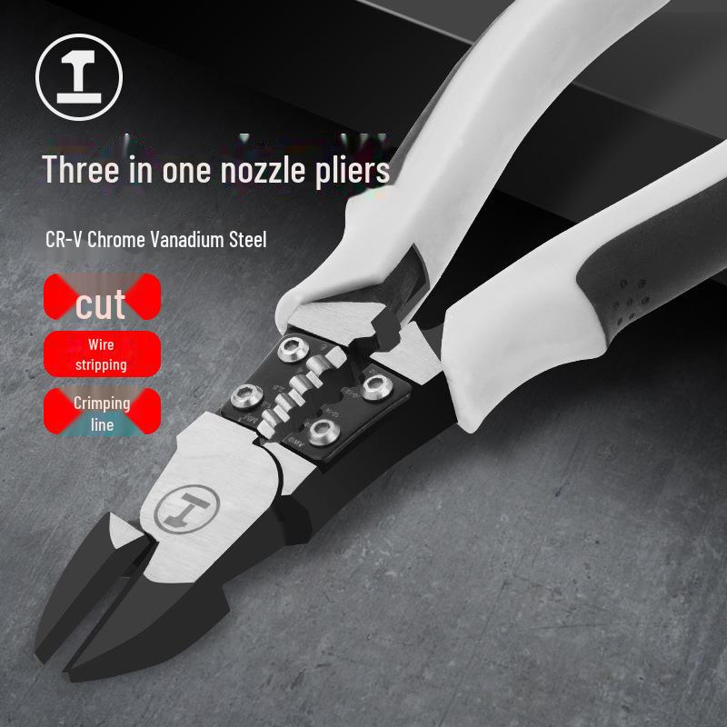 Green Forest 6-inch Side Cutting Pliers, Japanese-German Electrician Wire Cutters