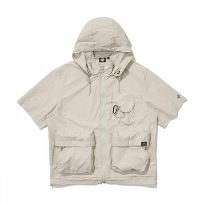 Utility Short Sleeve Jacket  Cream 
