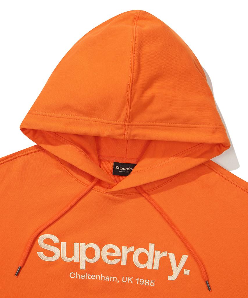 Core Big Logo Hoodie Orange