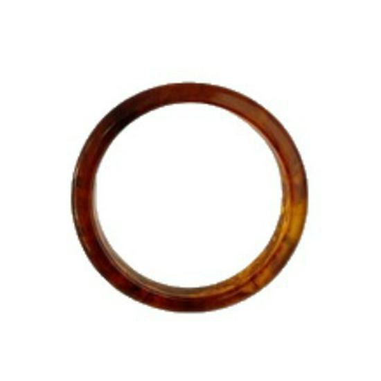 Korean Dongdaemun Minimalist Chic Marble Pattern Vintage Acrylic Bracelet for Women