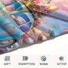 Car Print Flannel Blanket, High quality Comfortable for All Seasons, Home Decor, Warmth and Comfort, Perfect for Christmas Gifts