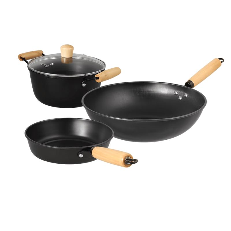 

COOKER KING TZ03CR 3-Piece Cookware Set