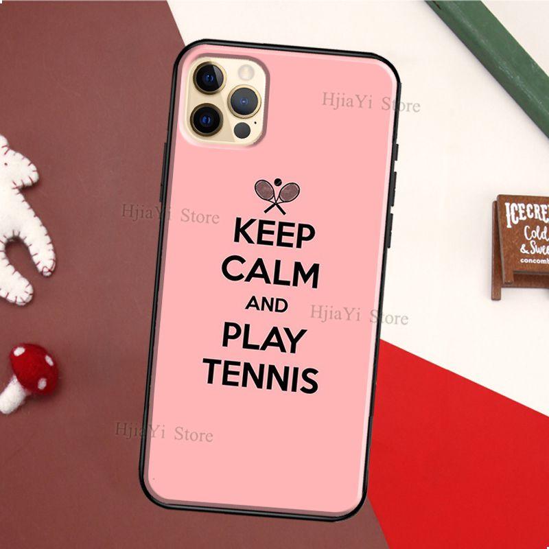 Tennisschläger Tennisball TPU Hülle Für iPhone 11 14 Pro Max 12 13 mini X XS Max XR 5S SE 2020 6S 7 8 Plus Rückabdeckung