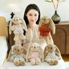 Fragrant Rabbit Cuter Plush Doll With Dress And Bow Decoration For Kids Play