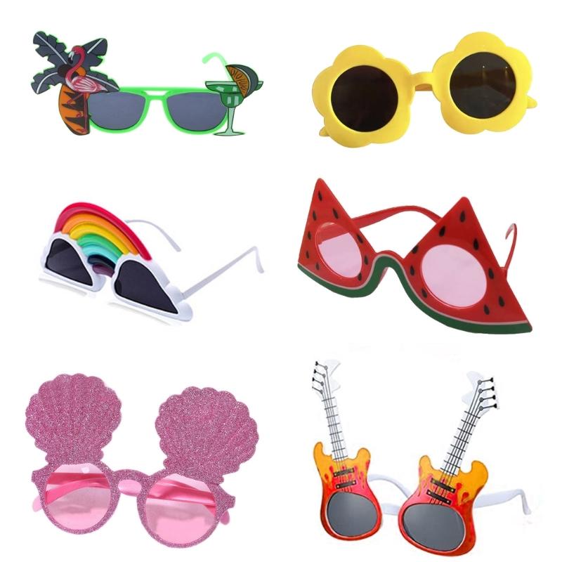 Hawaii Party Sunglasses Beach Glasses Funny Flamingo Party Glasses Beach Sunglasses Funny Glasses Party Favor