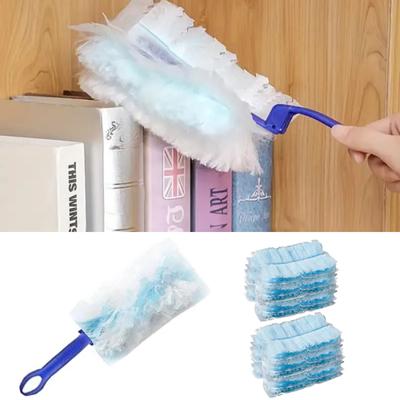 Brush Dusting Disposable Electrostatic Absorbent Fiber Duster Air-condition Car Furniture Cleaning Microfiber Household Duster