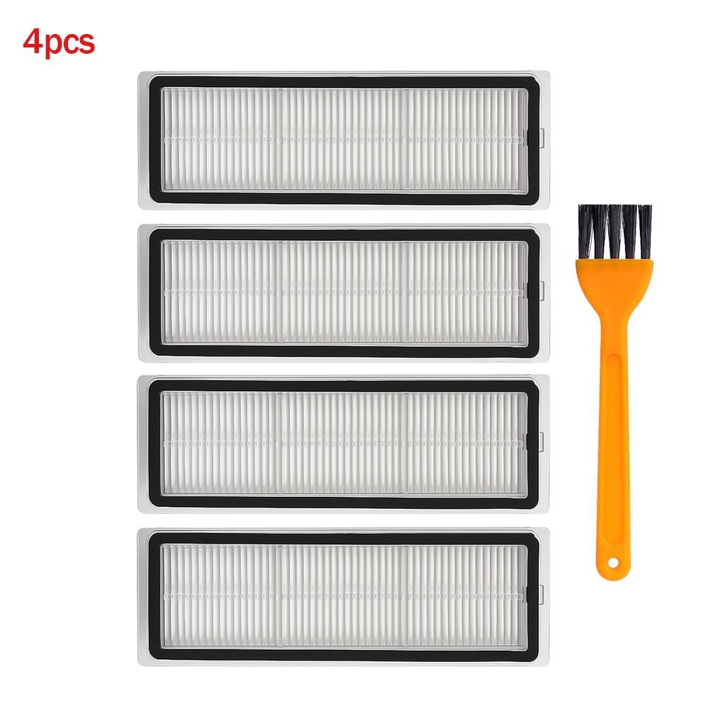 For Xiaomi S10+ S10 Plus B105 S20+ S20 Plus B108GL Robot Vacuum Cleaner Accessories Roller Side Brush Hepa Filter Mop Cloths