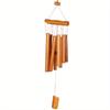 1Pcs Bamboo Decorative Craft Wind Chime Ornament, Halloween Gift Christmas Gift