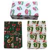 67 Christmas Wrapping Paper Funny 6 7 Meme Holiday Gift Wrap Santa Six Seven Festive Wrapping Paper for Teens Christmas Gift DIY Crafts