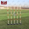 Athletic Obstacle Training Poles with Cast Iron Bases (7 Sets)
