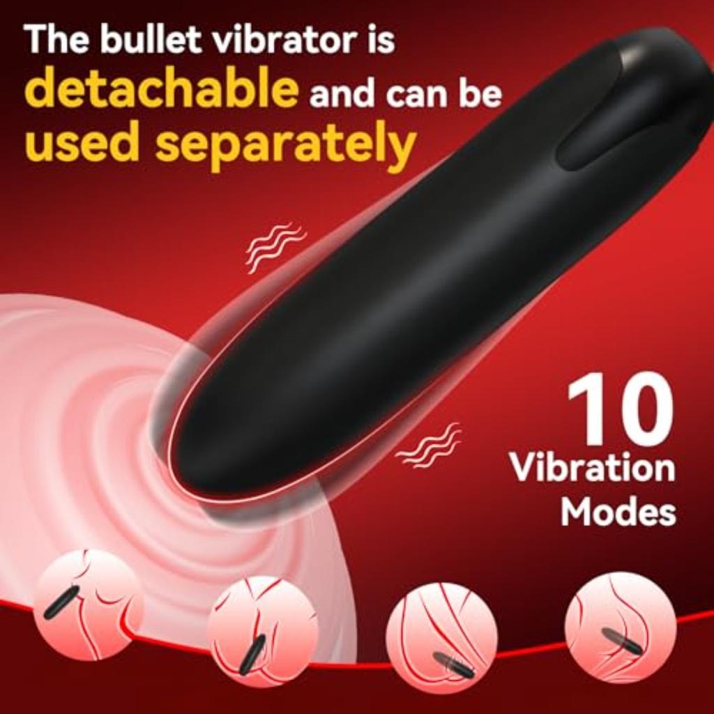 Mini Rose Couple's Cock Ring,Penis Vibrator Extender for Delayed Ejaculation and Erection,G-Spot Clitoral Stimulation, Couple's Adult Sex Toy