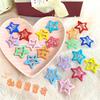 Five-Pointed Star Dopamine Candy Hair Clips for Women - Cute Side Bangs & Flyaway BB Hairpin Accessories