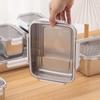 304 Stainless Steel Food Preservation Box Simple Crisper Box Food Storage Containers  Refrigerator