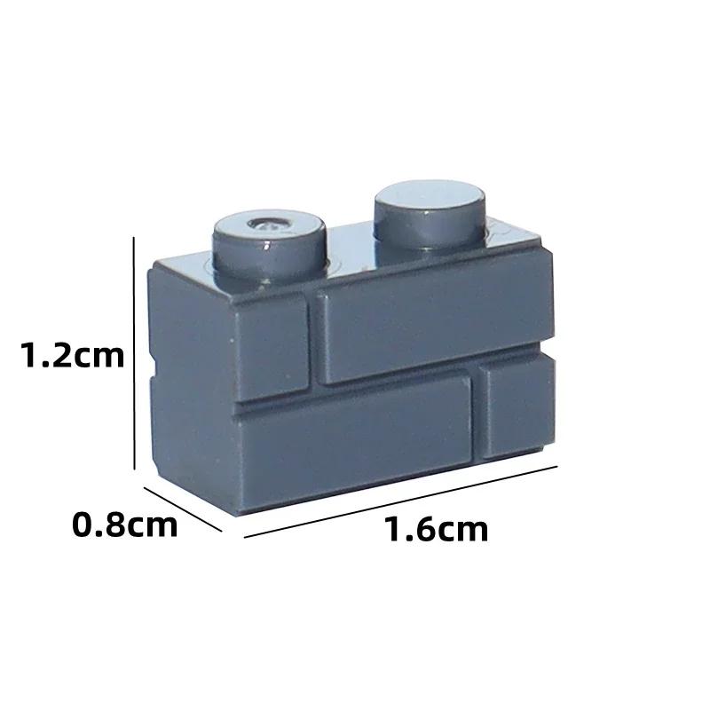 DO IT YOURSELF Construction Bricks MOC Thick Wall Blocks Figures City Learning Creativity Playthings ideal for Kids Traditional Dimension