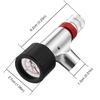 Mini CO2 Bicycle Pump CO2 Bike Tire Inflator With Sponge Cover Automatic CO2 Pump Bicycle Accessory For Schrader Presta Adapter
