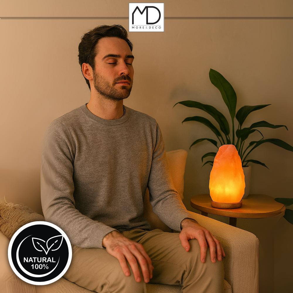 Přírodní ionizátor čistička vzduchu solná lampa himalájská sůl 7-9 kg