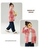 Kids' Wool Zip Cardigan: High-Collar Knit Sweater for Boys & Girls - Korean Casual Cashmere Trend.