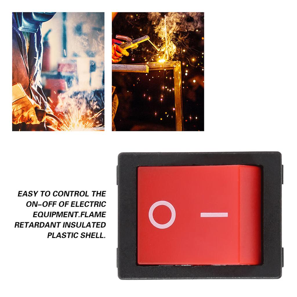 30A Welder Welding Machine 4-Pin Boat Type ON/OFF Rocker Switch