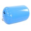 Gymnastik Luftrolle 0,7x0,9m PVC Aufblasbare Tumblingrolle mit Handpumpe für das Training Blau
