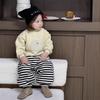 Children's Winter Thickened Sweater Set Girls' Winter Clothing Children's Clothing Baby Warm Fleece Sweatpants Baby Clothes