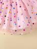 Fashion Summer Baby Girl 2PCS Outfit Set Cute Egg Print Ruffle Sleeve Bodysuit+Tulle Tutu Skirt for 0-2Y Toddler Casual Clothes