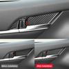 Carbon Fiber Interior Sticker Center Console Steering Wheel Inner Door Handle Car Accessories For Toyota 8th Generation