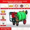 Cart type sprayer 160 liters rechargeable 220V high pressure agricultural disinfection machine