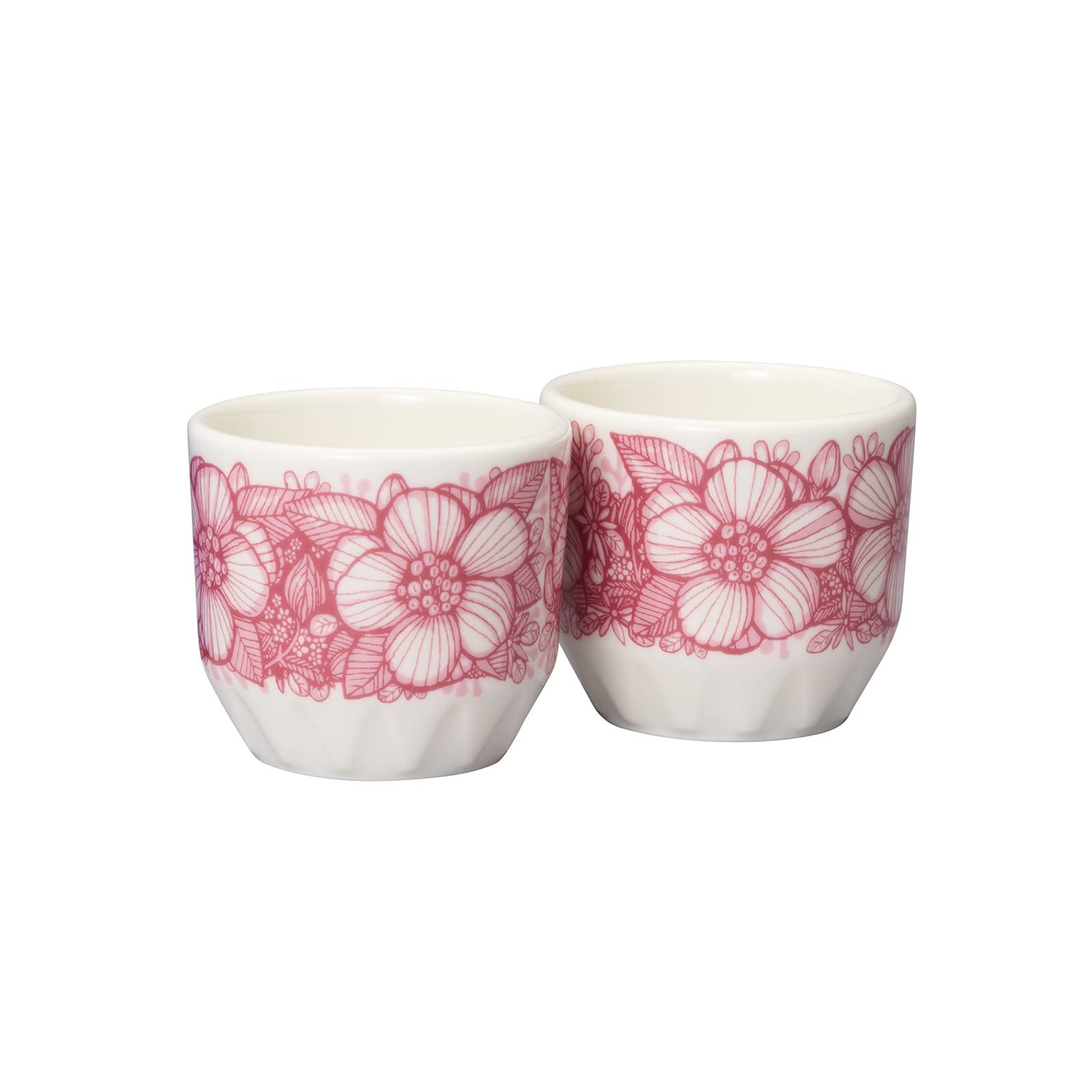 

[Officially Imported] Arabia Hvira Mini Cup, Approx. 5cm Diameter, Set of 2 (1064791)