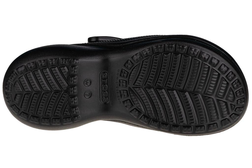 Crocs W Classic Bae Clog, schwarze Damen-Sandalen