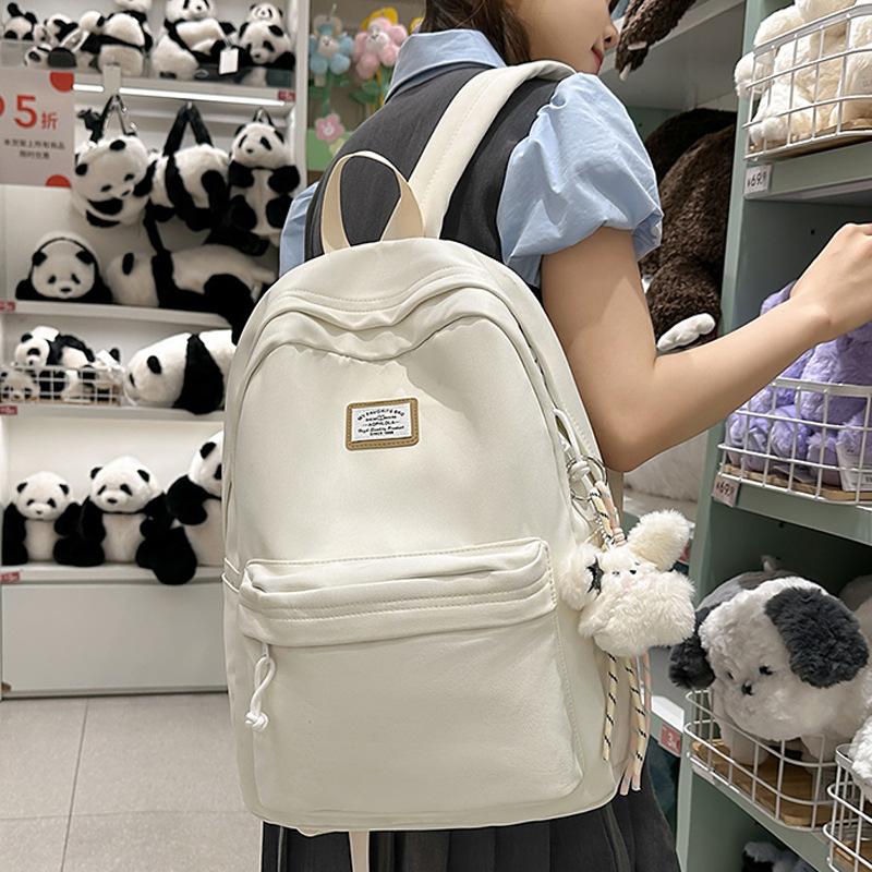 Korean Ins Style Artistic Girl Backpack for High School Students In College, Backpack for Class, Large Capacity Travel Backpack
