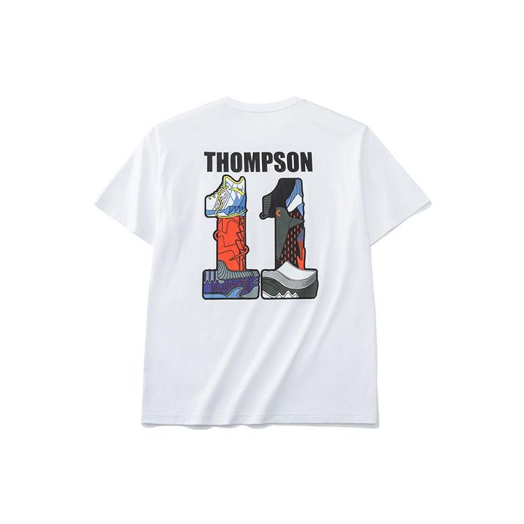 Anta Thompson KT Basketball T Shirt Men s White 152221123-1 L