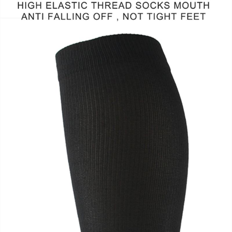 Krampfadern Kompressionssocken Passend für Golf Rugby Laufen Wandern Sport für Anti-Müdigkeit Fahren Reisen Flug Frauen Männer Socken
