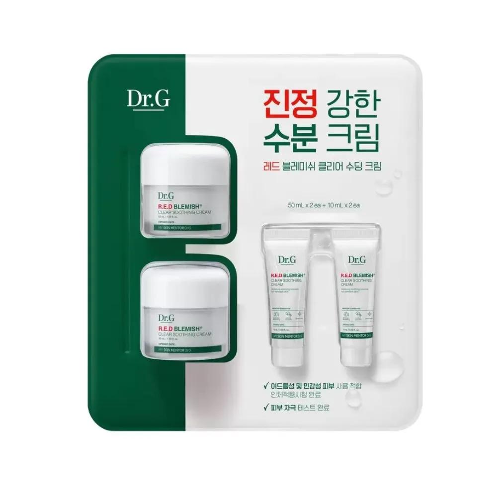 Dr. G Red Blemish Clear Soothing Cream 50ml x 2 + 10ml x 2