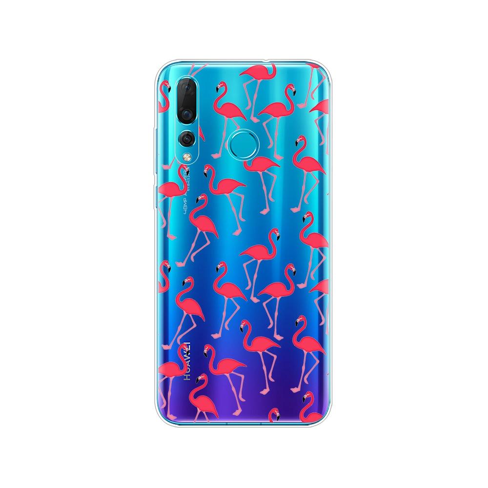 Mobile Silicon Phone Bag Case For Huawei Nova 4 4e Case Soft TPU Back Phone Cover For Nova4 nova4E Cover Protective Back Cover